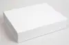 8L x 11-7/8W x 4-1/2H, Vogue Series 7 Panel Matte Magnetic Boxes, Matte White