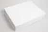 13-7/8L x 11-13/32W x 2-4/5H, Vogue Series 7 Panel Matte Apparel Magnetic Boxes, Matte White