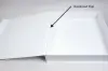 11-13/32L x 7-1/2W x 2H, Vogue Series 7 Panel Matte Magnetic Boxes, Matte White