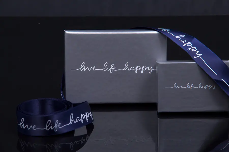 Semi-Custom Printed Jewelry Boxes with Hot Stamp Printing - Bay Club