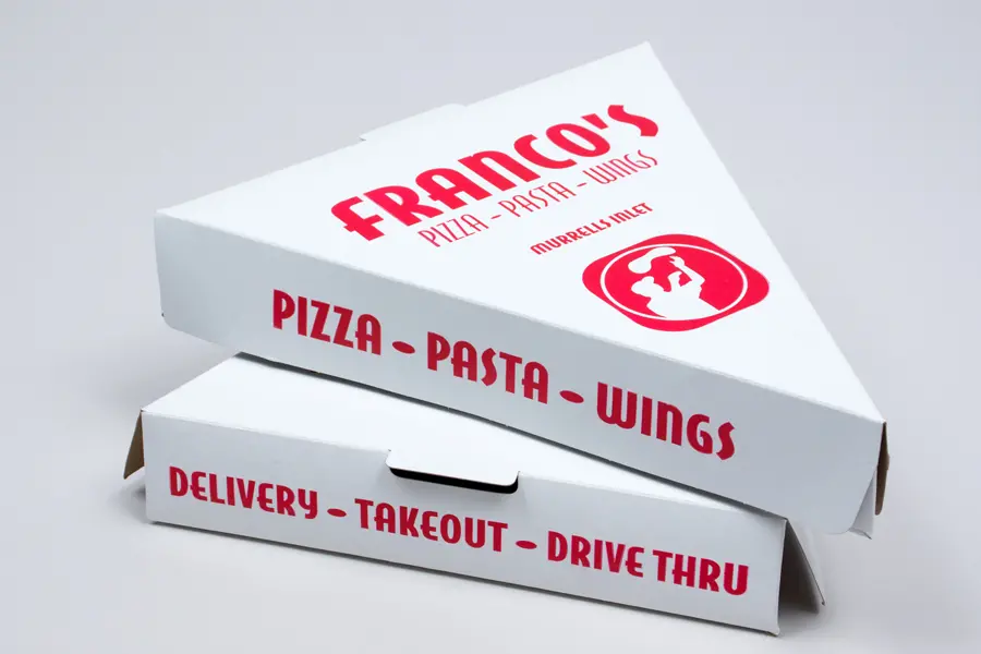 Custom Printed Pizza Boxes - Francos Pizza