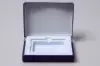 4-5/8L x 3-3/8W x 5/8H, Flip-Boxes Gift Card Boxes - Plastic Insert, Purple Ice