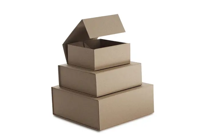 Brown Kraft Magnetic Gift Boxes