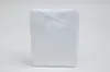 9W x 12H, Super Gloss Plastic Bags, White