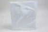 18W x 4D x 18H, Super Gloss Plastic Bags, White
