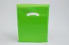 9W x 12H, Super Gloss Plastic Bags, Citrus Green