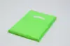 9W x 12H, Super Gloss Plastic Bags, Citrus Green