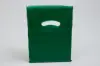 9W x 12H, Super Gloss Plastic Bags, Dark Green