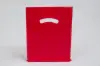 9W x 12H, Super Gloss Plastic Bags, Red