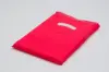 9W x 12H, Super Gloss Plastic Bags, Red