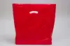 18W x 4D x 18H, Super Gloss Plastic Bags, Red