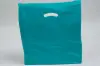 18W x 4D x 18H, Super Gloss Plastic Bags, Teal