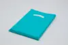 12W x 15H, Super Gloss Plastic Bags, Teal
