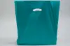 20W x 5D x 20H, Super Gloss Plastic Bags, Teal
