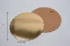 7" Gold Scalloped Edge Cake Circles - Single Wall