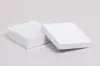 5L x 6W x 1H, 2-Piece Set-Up Jewelry Boxes w/Fiber Insert, Gloss White