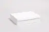 5-1/2L x 8W x 2H, 2-Piece Set-Up Jewelry Boxes w/Fiber Insert, Gloss White