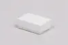 1-1/8L x 1-3/4W x 5/8H, 2-Piece Set-Up Jewelry Boxes w/Fiber Insert, Gloss White