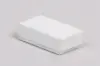 2-1/2L x 1-1/2W x 7/8H, 2-Piece Set-Up Jewelry Boxes w/Fiber Insert, Gloss White