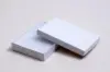 3-3/4L x 5-1/4W x 7/8H, 2-Piece Set-Up Jewelry Boxes w/Fiber Insert, Gloss White