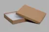 5L x 6W x 1H, 2-Piece Set-Up Jewelry Boxes w/Fiber Insert, Natural Kraft