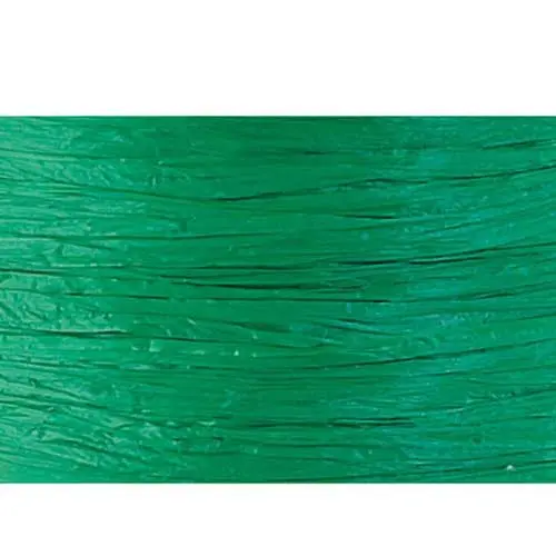 100 yds, Matte Raffia Ribbon, Emerald Wraphia