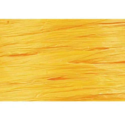 100 yds, Matte Raffia Ribbon, Daffodil