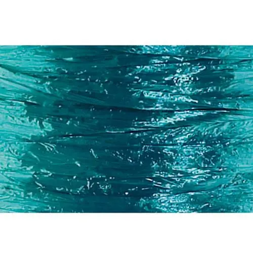 100 yds, Pearlized Raffia Ribbon, Teal