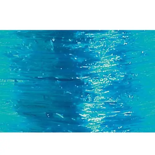 100 yds, Pearlized Raffia Ribbon, Aqua