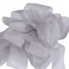 1-1/2W x 100 yds, Sheer Organza Ribbon, Metallic Silver