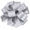 5W, Instant Pull Pom Bows, Metallic Silver