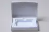 4-5/8L x 3-3/8W x 5/8H, Flip-Boxes Gift Card Boxes - Plastic Insert, Pearl Pillows