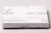 4-5/8L x 3-3/8W x 5/8H, Flip-Boxes Gift Card Boxes - Plastic Insert, Wedding Wishes