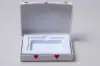 4-5/8L x 3-3/8W x 5/8H, Flip-Boxes Gift Card Boxes - Plastic Insert, Valentine Hearts