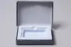 4-5/8L x 3-3/8W x 5/8H, Flip-Boxes Gift Card Boxes - Plastic Insert, Slate Rib