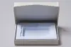 4-5/8L x 3-3/8W x 5/8H, Flip-Boxes Gift Card Boxes - Plastic Insert, Ivory Rib