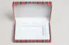 4-5/8L x 3-3/8W x 5/8H, Flip-Boxes Gift Card Boxes - Plastic Insert, Tartan Plaid