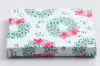 4-5/8L x 3-3/8W x 5/8H, Flip-Boxes Gift Card Boxes - Plastic Insert, Red & Green Wreath