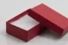 3L x 2-1/8W x 1H, 2-Piece Set-Up Jewelry Boxes w/Fiber Insert, Brick Red