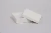 3-1/2L x 3-1/2W x 1H, 2-Piece Set-Up Jewelry Boxes w/Fiber Insert, White Sand