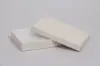 3-3/4L x 5-1/4W x 7/8H, 2-Piece Set-Up Jewelry Boxes w/Fiber Insert, White Sand