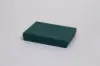 3-3/4L x 5-1/4W x 7/8H, 2-Piece Set-Up Jewelry Boxes w/Fiber Insert, Dark Green
