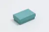 2-1/2L x 1-1/2W x 7/8H, 2-Piece Set-Up Jewelry Boxes w/Fiber Insert, Jade