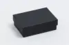 3L x 2-1/8W x 1H, 2-Piece Set-Up Jewelry Boxes w/Fiber Insert, Onyx