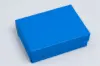 2-1/8L x 3W x 1H, 2-Piece Set-Up Jewelry Boxes w/Fiber Insert, Matte Cobalt Blue