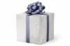 24W x 417 ft, Everyday Wrapping Paper, Pale Silver Akita