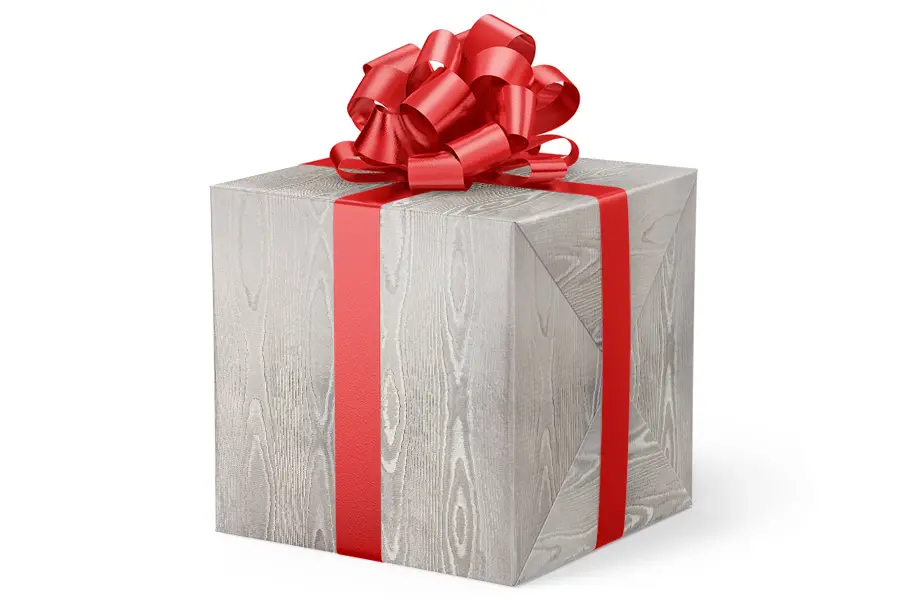 24W x 417 ft, Solid Wrapping Paper, Silver Moire Foil