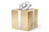 24W x 417 ft, Solid Wrapping Paper, Pale Gold Taffeta