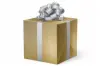 24W x 417 ft, Solid Wrapping Paper, Gold Solid