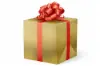 24W x 417 ft, Solid Wrapping Paper, Gold Foil